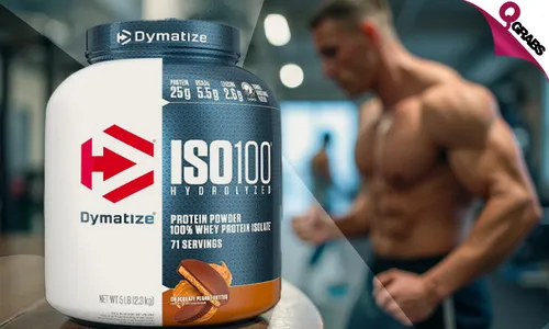 Dymatize ISO100 Whey Protein Isolate - 5lbs | Fast-Digesting, Low-Carb Formula!
